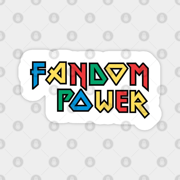 Fandom Power (Metal Plumber) Magnet by Fandom Power Podcast Merch Shop