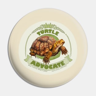 Turtle Advocate Pin