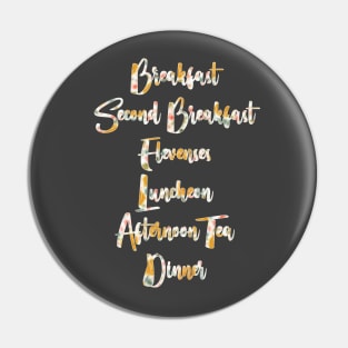 breakfast second breakfast elevenses luncheon afternoon tea dinner supper Pin