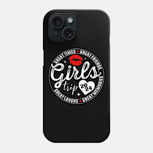 Girls Trip 2024 Womens Weekend Vacation Matching Phone Case