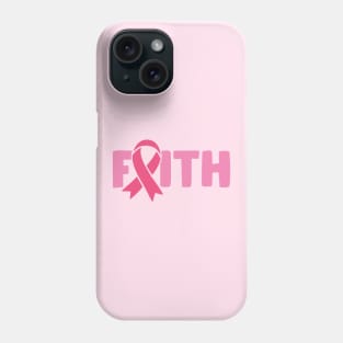 Faith - hope cure Phone Case