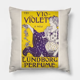 Lundborg Perfume Ad Pillow