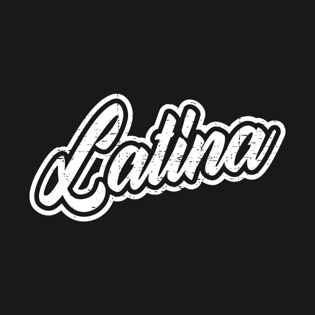 Latina - white design by verde