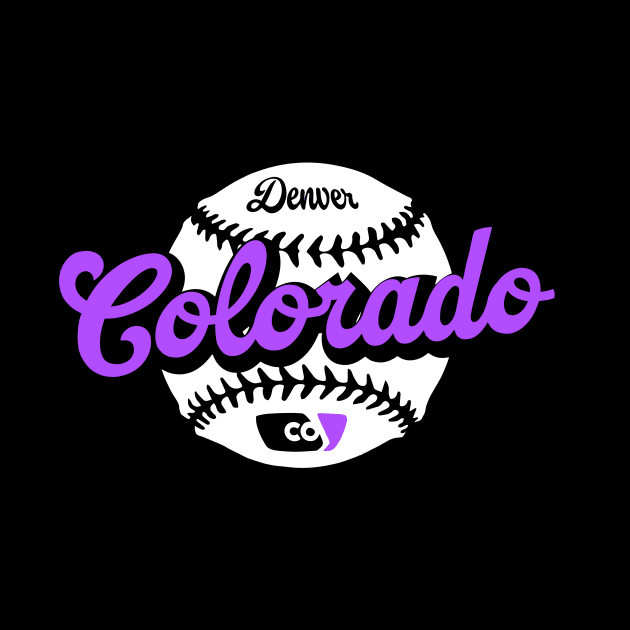 Colorado Baseball by Throwzack