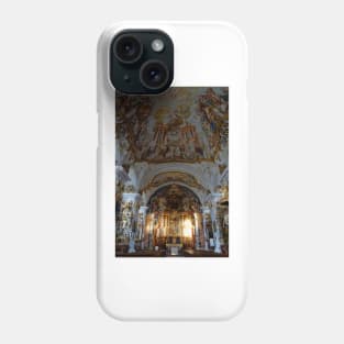 Monastery church Raitenhaslach near Burghausen in Upper Bavaria Phone Case