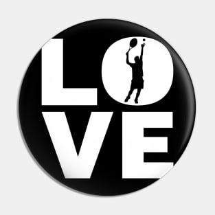 Love Tennis Gift For Tennis Players Pin