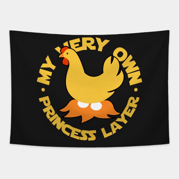 My Very Own Princess Layer Tapestry by thingsandthings