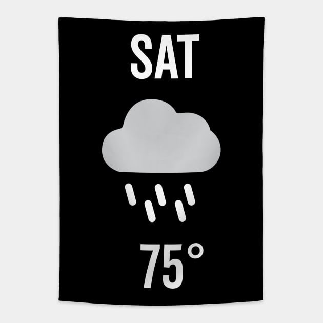 Saturday Weather Costume Tapestry by DetourShirts