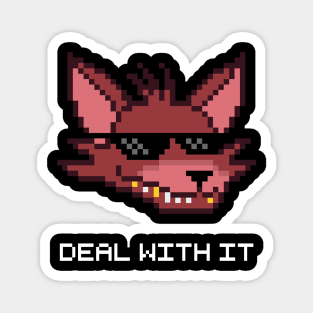 Five Nights at Freddy's - Foxy - Deal With It Magnet