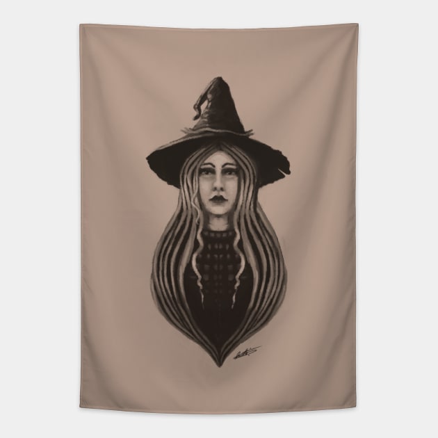 Witch I Tapestry by visionarysea