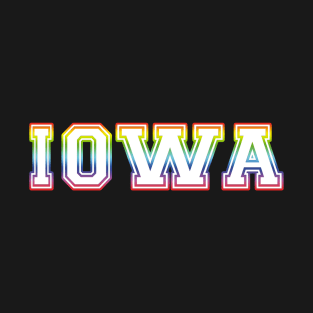 Iowa Pride Rainbow T-Shirt