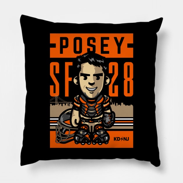 Posey SF28 Pillow by KDNJ