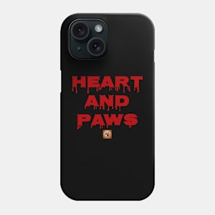 Hearts and Paws Phone Case