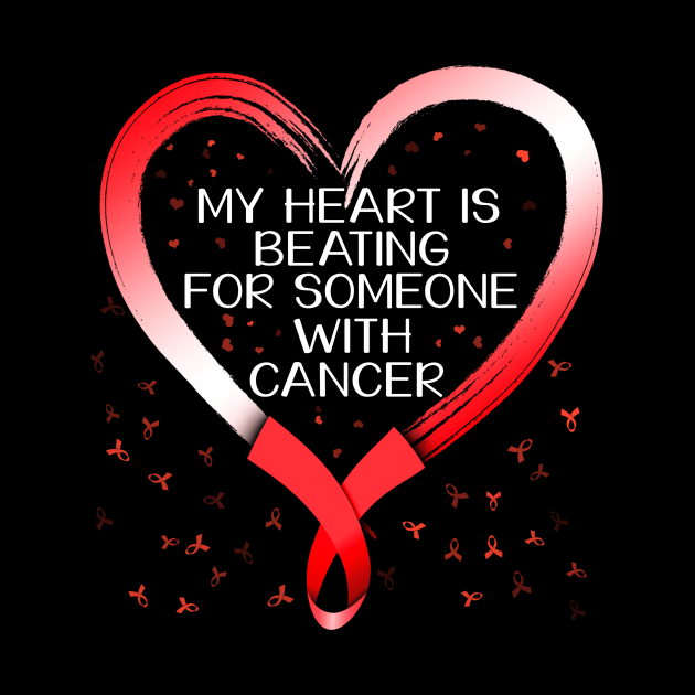 my heart blood cancer awareness by TeesCircle