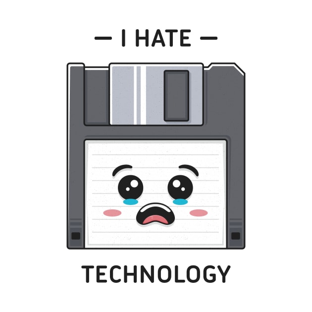 I Hate Technology by Alundrart