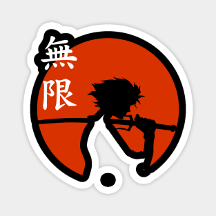 Samurai Mugen Red Sun Magnet