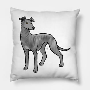 Dog - Whippet - Blue Brindle Pillow