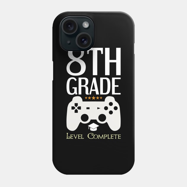 8th Grade Level Complete Phone Case by Tesszero