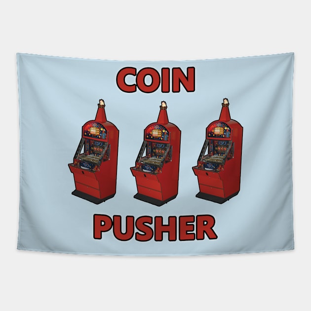 Coin pusher Big Win T-shirt Tapestry by JamesBosh