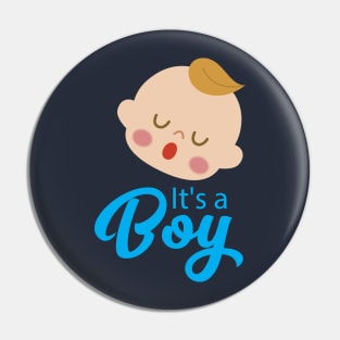 It's a Boy Pin