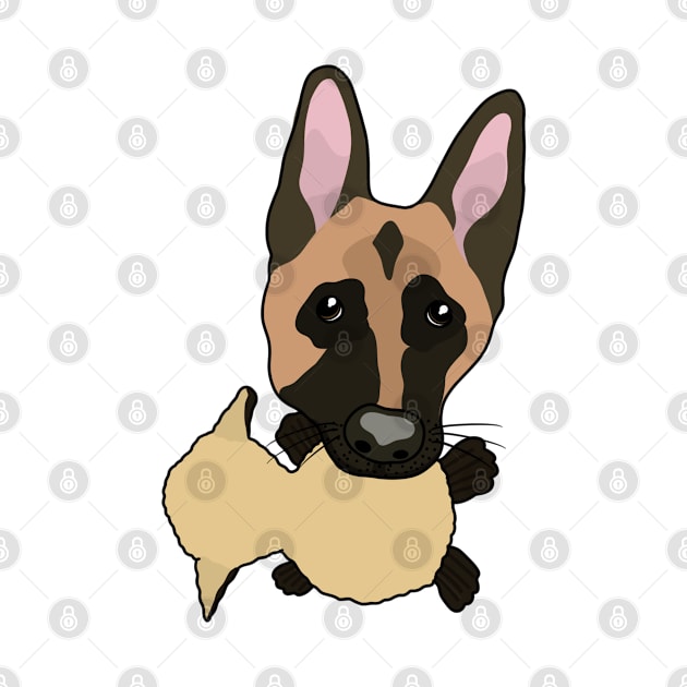 German Shepherd by crankycranium