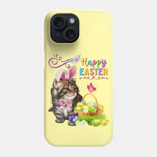 Happy Easter Kitten Phone Case