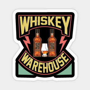 Rock on Whiskey Warehouse Magnet