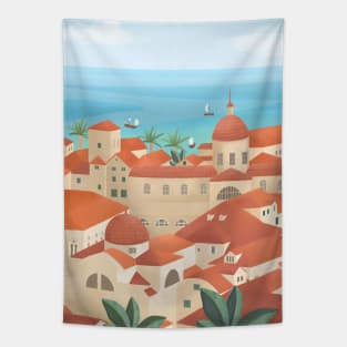 Dubrovnik city, Croatia Tapestry