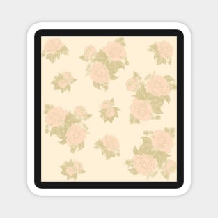 Warm florals Magnet