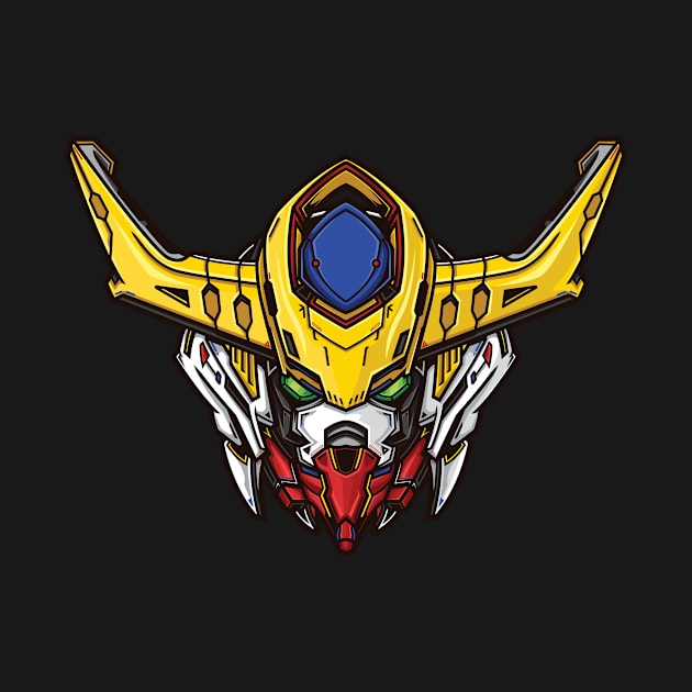 Head Barbatos Lupus by badsyxn