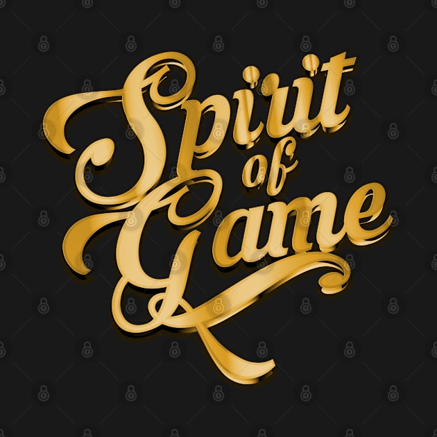 Spirit of Game Gold by CTShirts