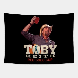 Toby Keith Red Solo Cup Tapestry