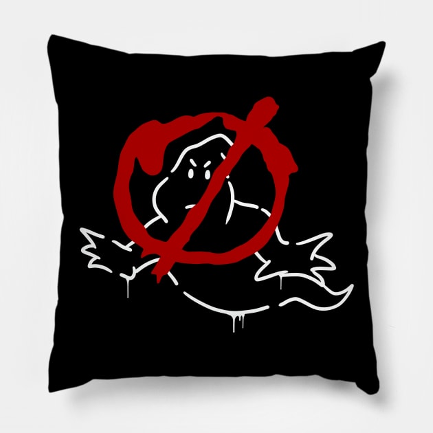 Paranormal Eliminators Pillow by Ghostbusters News