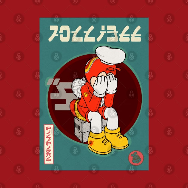 JOLLIBEE FILIPINO ANIME MANGA STICKER by Aydapadi Studio