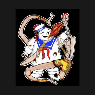 Stay Puft v.s Dhalsim T-Shirt