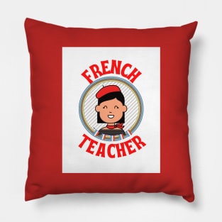 French teacher Pillow