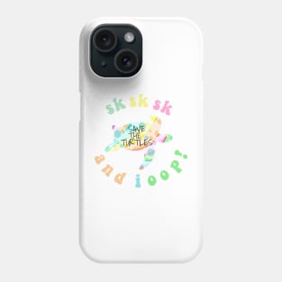 SKSKSK And I Oop Save the Turtles VSCO Girl Gifts Stickers Shirt Phone Case