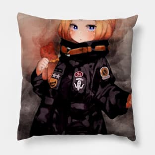 Foreigner Anime Watercolor Pillow