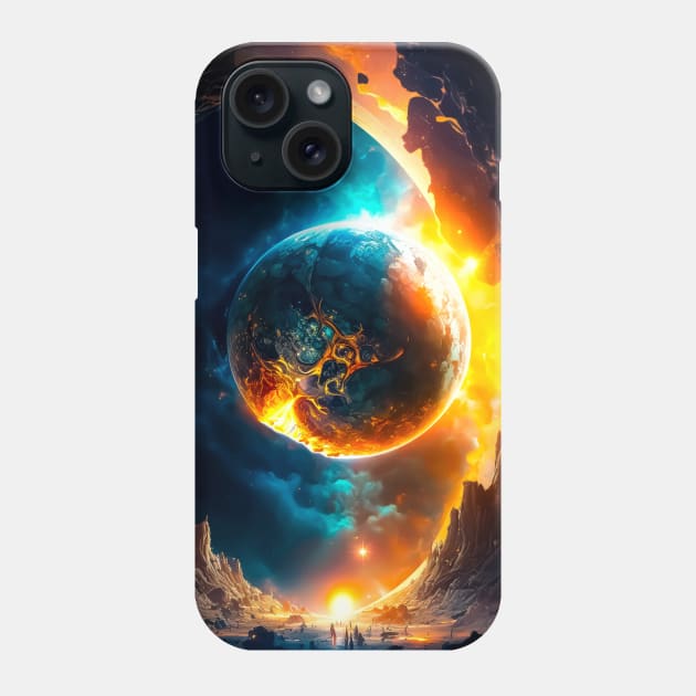 Collider Phone Case by James Garcia