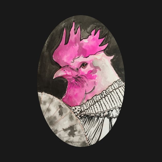 Victorian Chicken by artmarieso