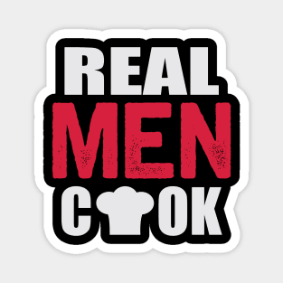 Real Men Cook Magnet