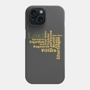 Who is Loki? Phone Case