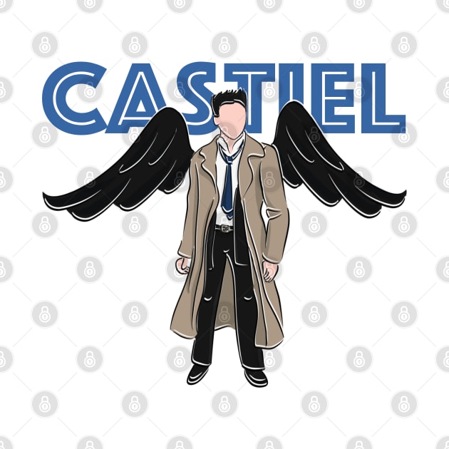 Castiel by fsketchr