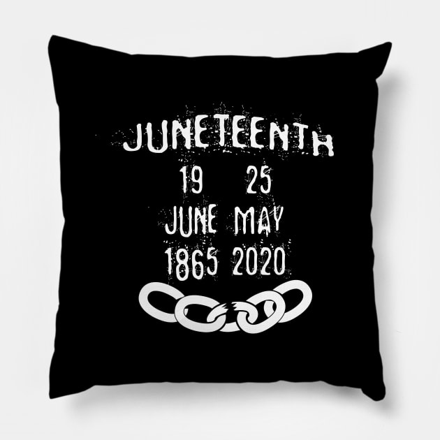 Juneteenth 19 June Pillow by GloriaArts⭐⭐⭐⭐⭐