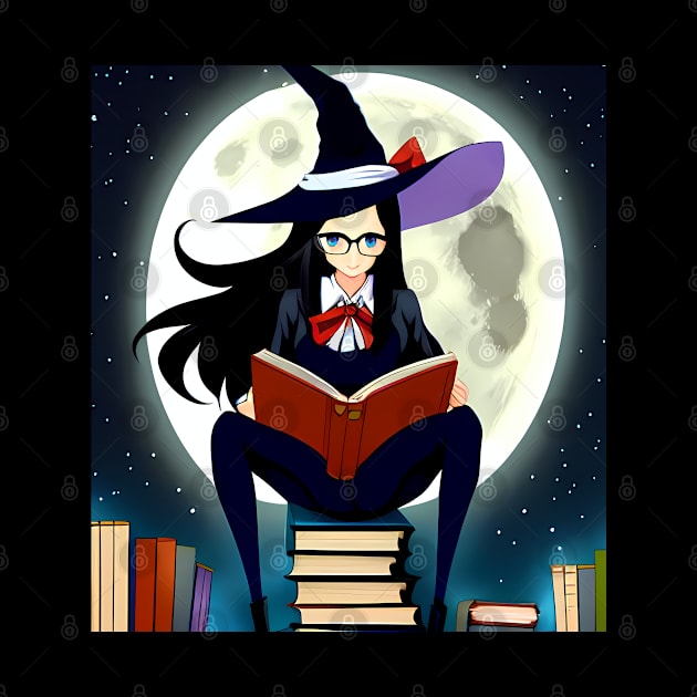 Bookworm Witch by Manzo Carey