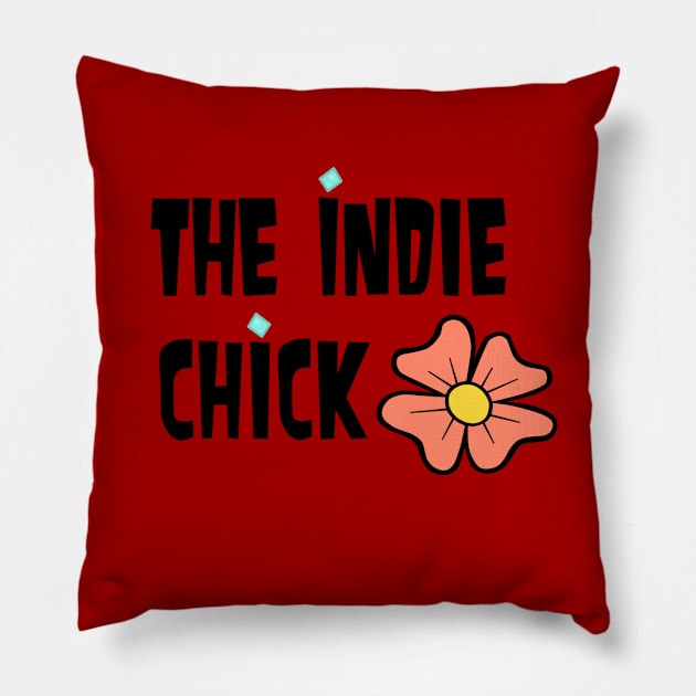 TD Zoey - The Indie Chick Pillow by CourtR