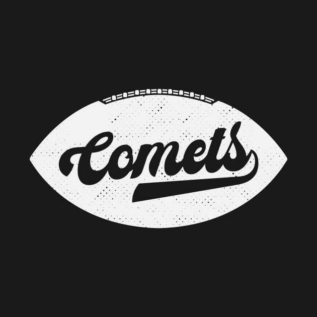 Retro Comets Football by SLAG_Creative