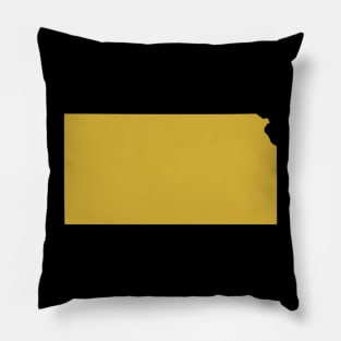 Kansas state map Pillow