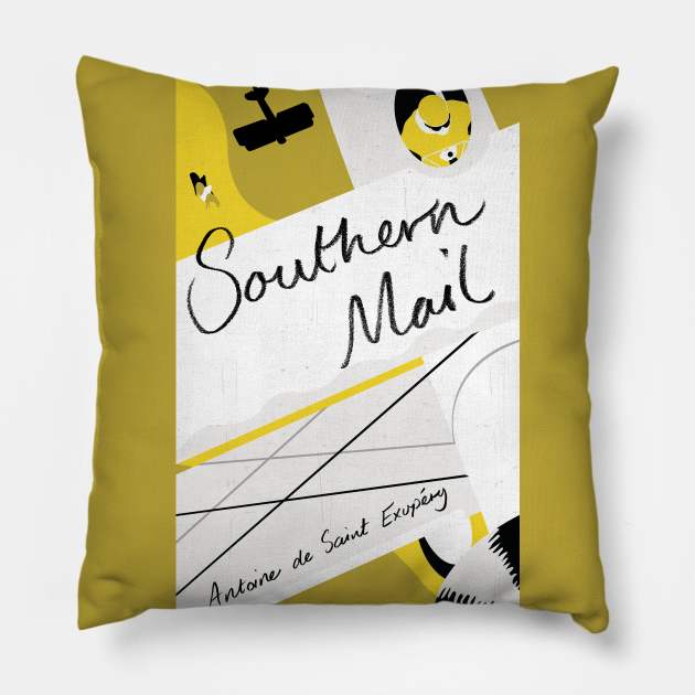 Southern Mail Pillow by Neil Webb | Illustrator