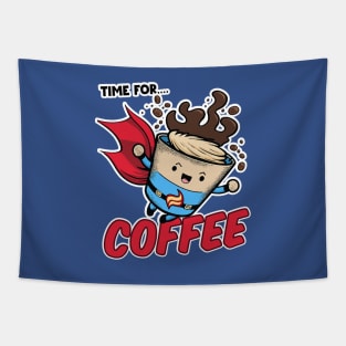 Time For Coffee Tapestry